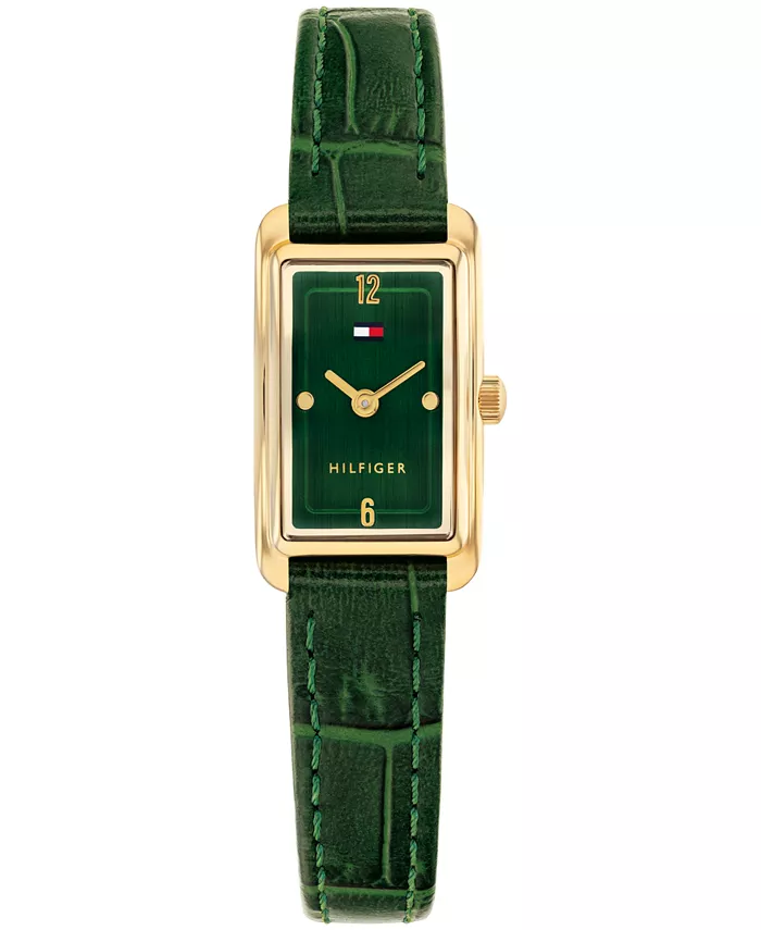 Женские часы Quartz Green с кожаным ремешком, 16мм Tommy Hilfiger
Женские часы Quartz Green с кожаным ремешком, 16мм Tommy Hilfiger