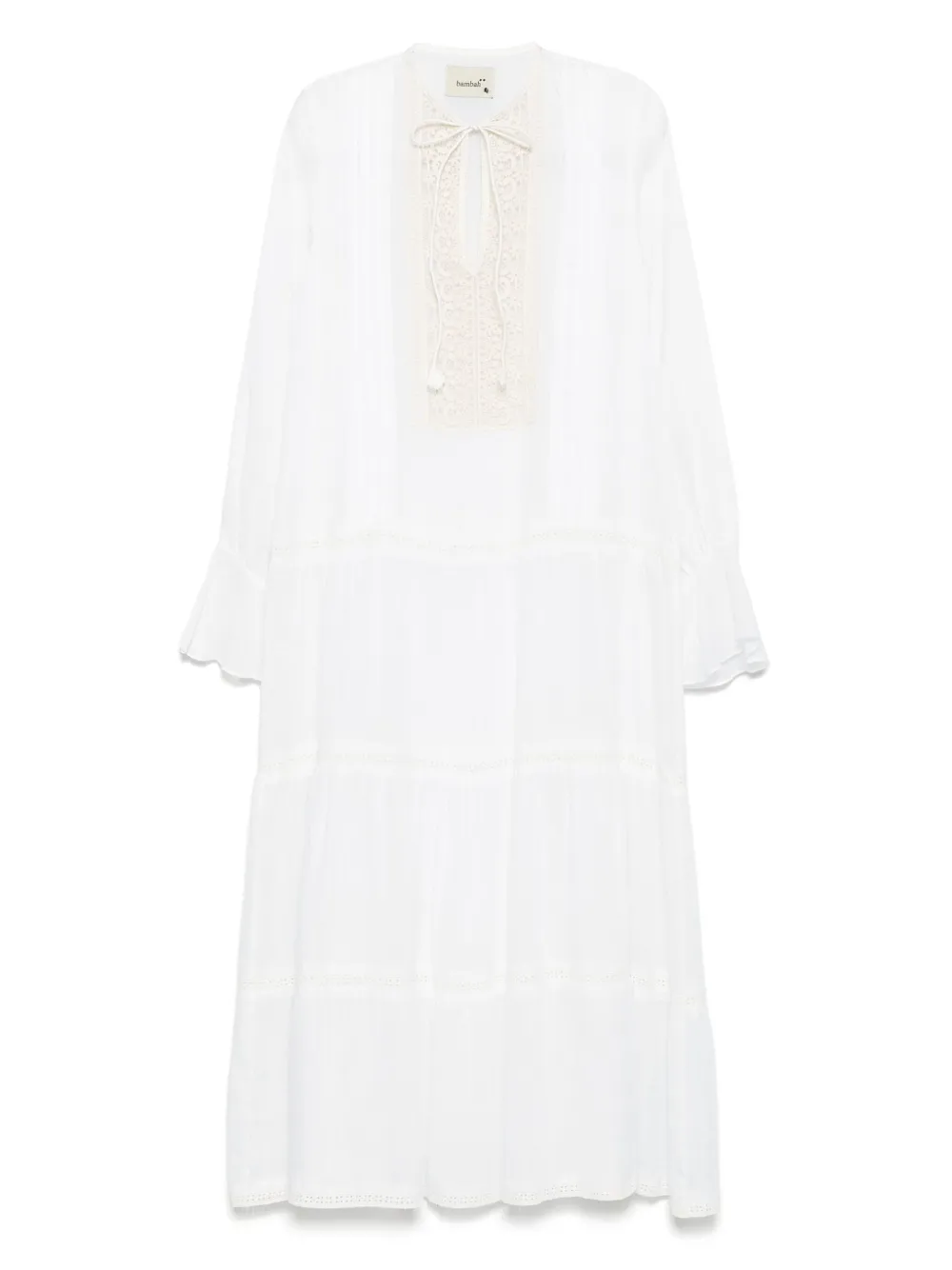 Платье макси Blanca в технике кроше Bambah, белый
Платье макси Blanca в технике кроше Bambah, белый