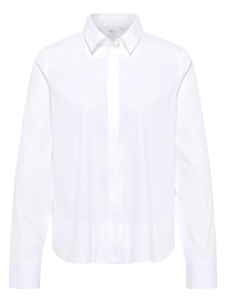 Eterna Свободная блузка белого цвета
Eterna Свободная блузка белого цвета