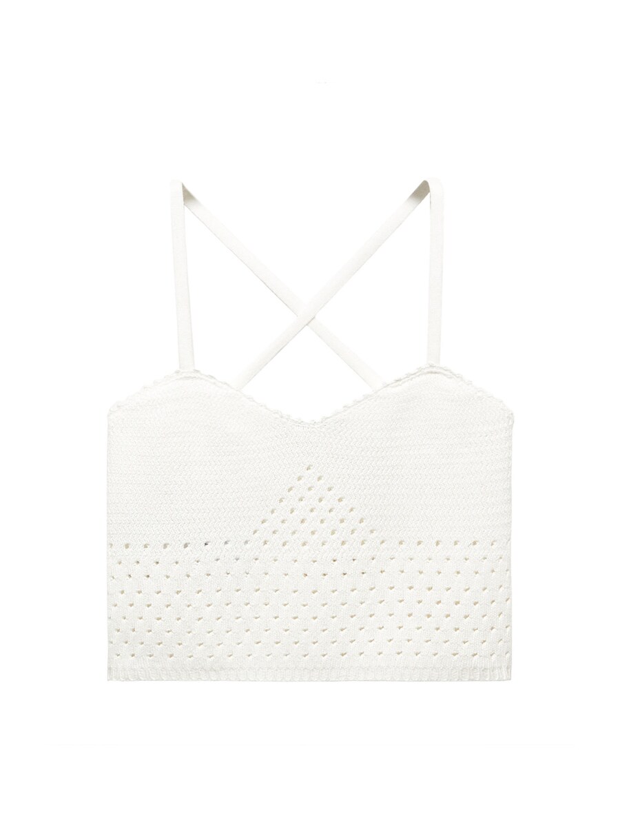 Вязаный топ MANGO, белый
Вязаный топ MANGO, белый