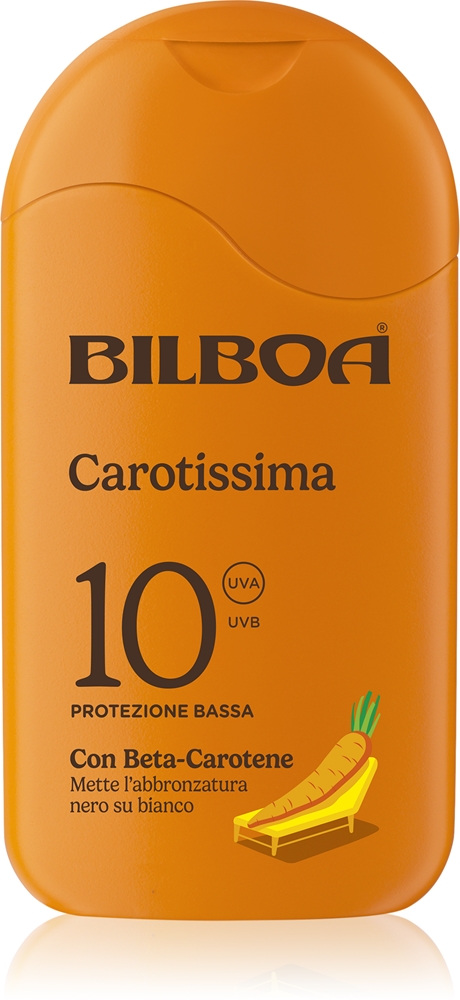 Лосьон для загара Carotissima Crema с бета-каротином Bilboa, spf 10 200 мл
Лосьон для загара Carotissima Crema с бета-каротином Bilboa, spf 10 200 мл
