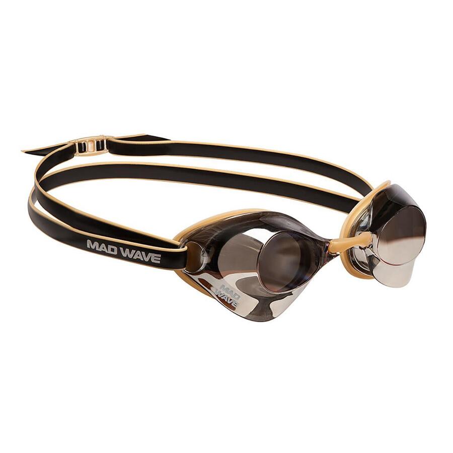 Зеркальные очки для плавания Mad Wave Turbo Racer II — бежевые
Зеркальные очки для плавания Mad Wave Turbo Racer II — бежевые