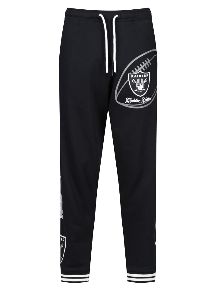 Тканевые брюки Re:Covered Jogginghose NFL Raiders Nation, черный
Тканевые брюки Re:Covered Jogginghose NFL Raiders Nation, черный