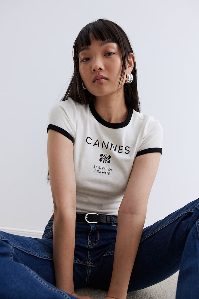 Футболка в рубчик H&M, мультиколор
Футболка в рубчик H&M, мультиколор