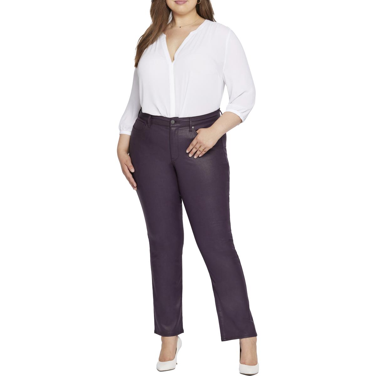 Женские джинсы Marilyn Uplift с покрытием, прямые NYDJ, Eggplant Coated
Женские джинсы Marilyn Uplift с покрытием, прямые NYDJ, Eggplant Coated
