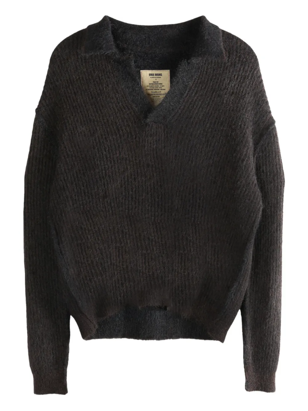 Трикотажный топ Uma Wang, коричневый
Трикотажный топ Uma Wang, коричневый