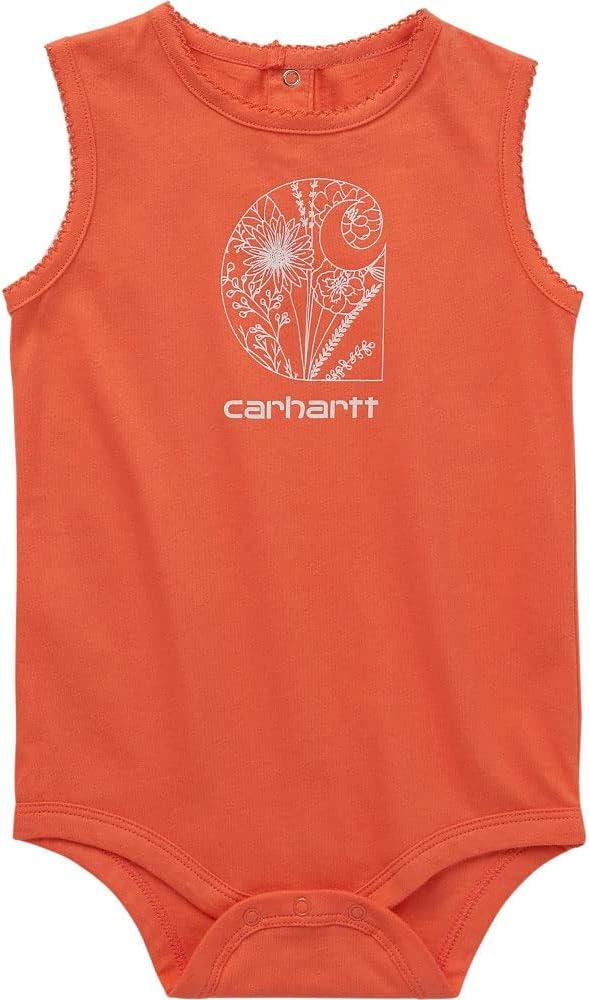 Carhartt Baby Girls' Tank Floral C Bodysuit, Living Coral
Carhartt Baby Girls' Tank Floral C Bodysuit, Living Coral