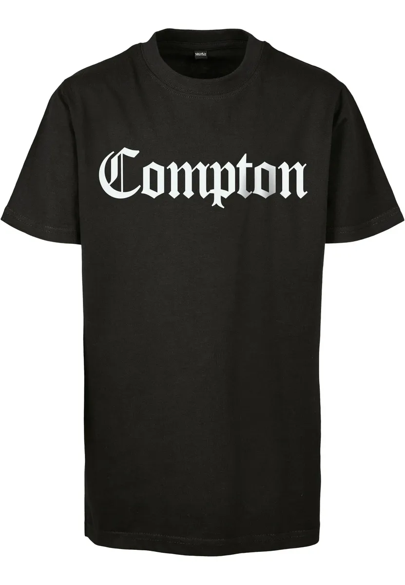 Футболка Mister Tee "Мужская детская футболка Mister Compton Tee" Mistertee, черный 
Футболка Mister Tee "Мужская детская футболка Mister Compton Tee" Mistertee, черный