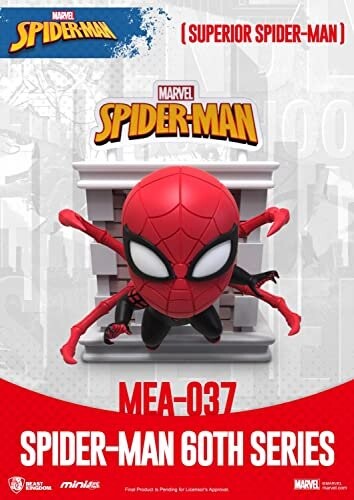 Мини-фигурка «Яичная атака» Marvel Spider-Man Улучшенная серия «Человек-паук», 60-летие Grupo Erik
Мини-фигурка «Яичная атака» Marvel Spider-Man Улучшенная серия «Человек-паук», 60-летие Grupo Erik