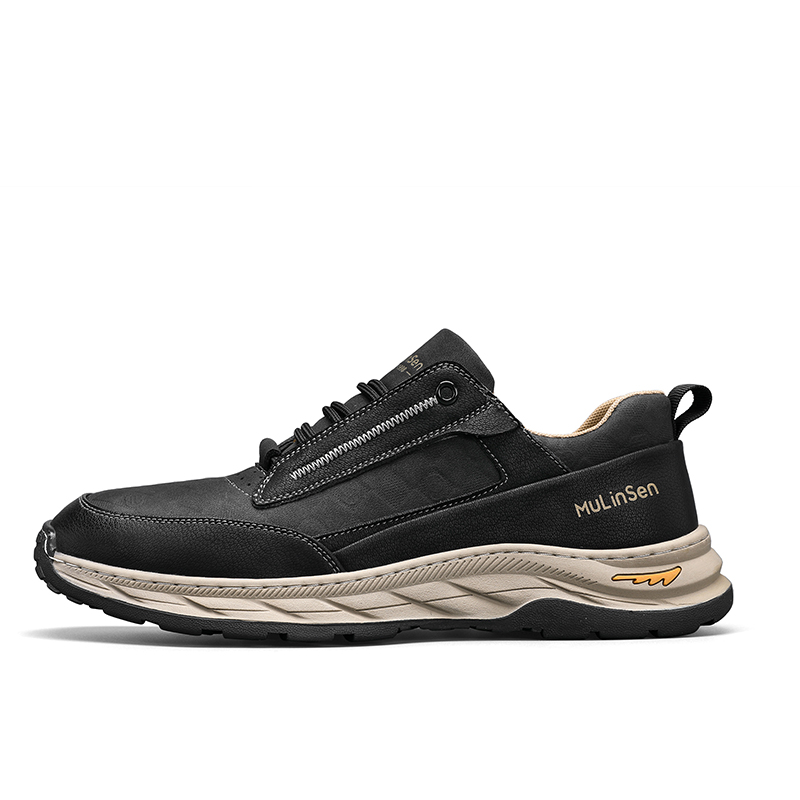 Низкие повседневные туфли мужские Mulinsen, Black 
Низкие повседневные туфли мужские Mulinsen, Black