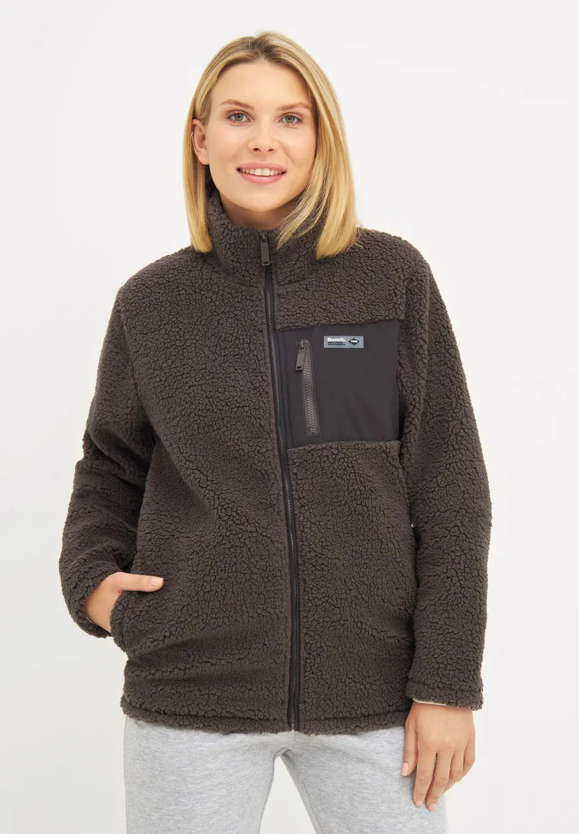 Bench Флисовая куртка "HENSLEY" — уютная и мягкая куртка в стиле тедди, цвет Charcoal
Bench Флисовая куртка "HENSLEY" — уютная и мягкая куртка в стиле тедди, цвет Charcoal