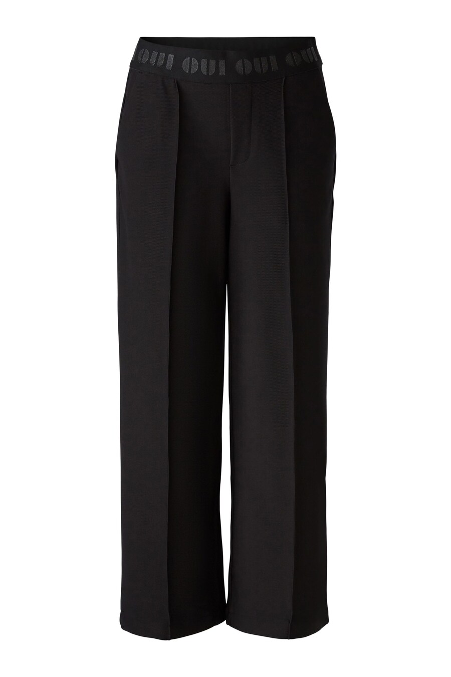 Обычные брюки со складками спереди OUI, черный
Обычные брюки со складками спереди OUI, черный