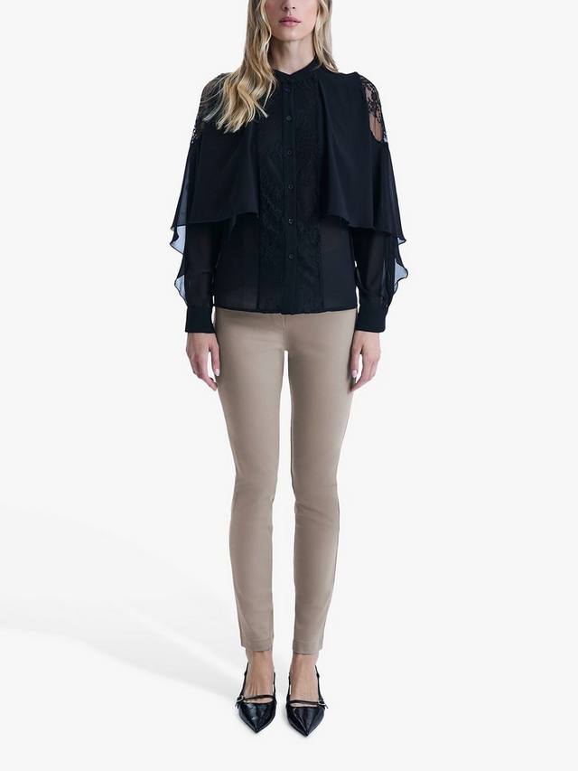 Рубашка с кружевными деталями James Lakeland, Black
Рубашка с кружевными деталями James Lakeland, Black