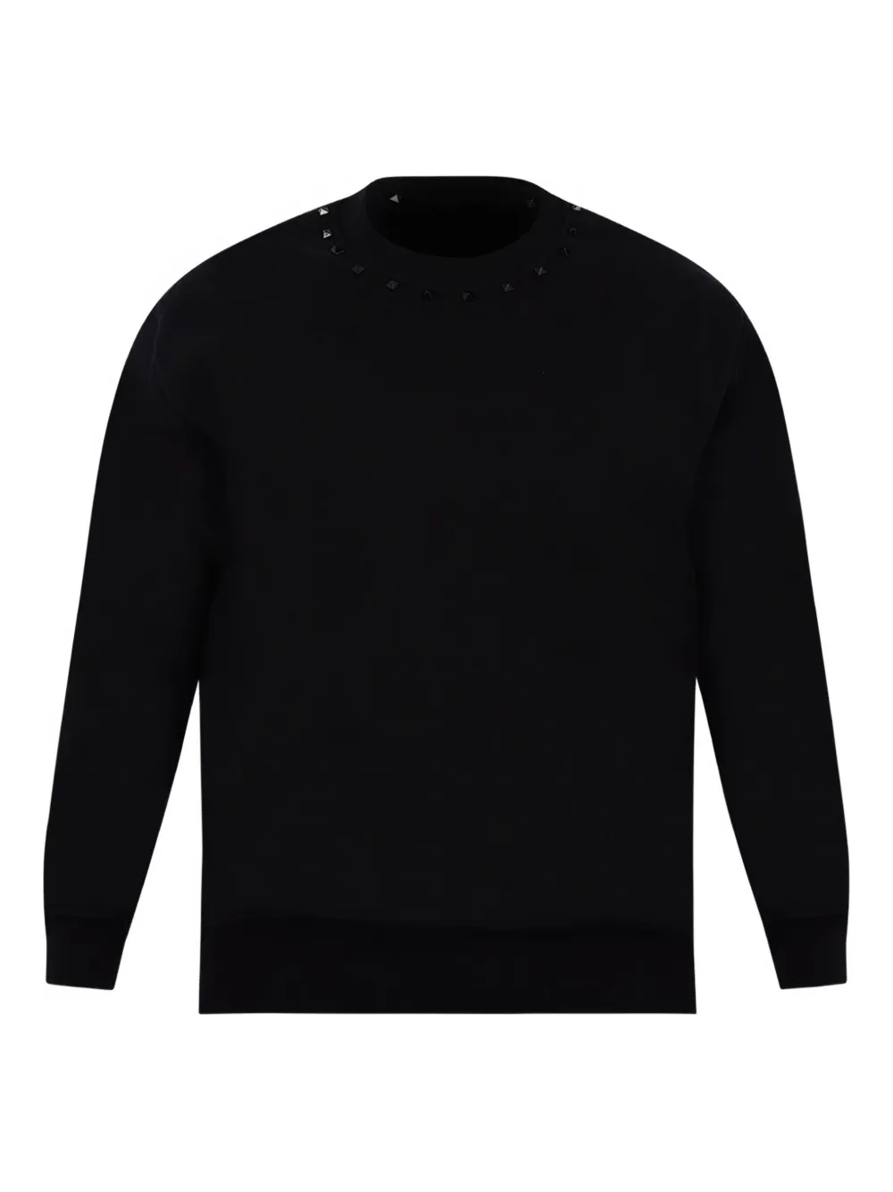 Толстовка с декором на шее YES LONDON, черный 
Толстовка с декором на шее YES LONDON, черный