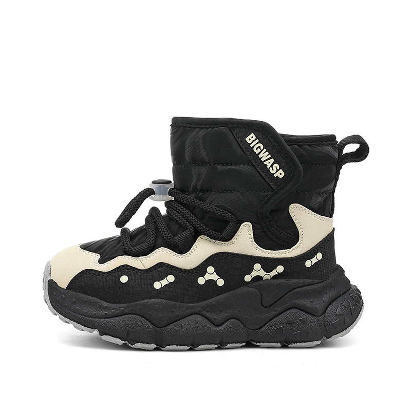 Противоскользящие легкие утепленные водонепроницаемые детские ботинки kids' BIG WASP, черный
Противоскользящие легкие утепленные водонепроницаемые детские ботинки kids' BIG WASP, черный