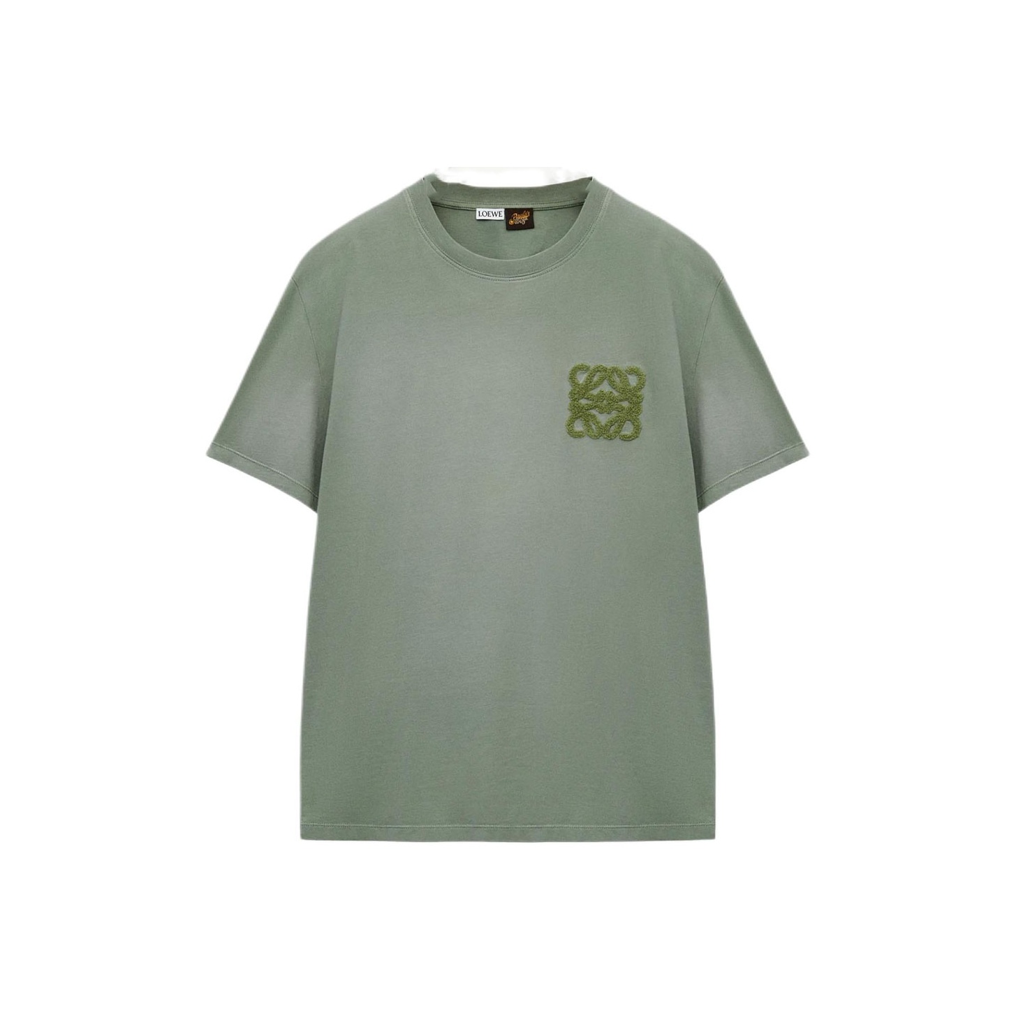 Футболка свободного кроя LOEWE, серо-зеленый
Футболка свободного кроя LOEWE, серо-зеленый