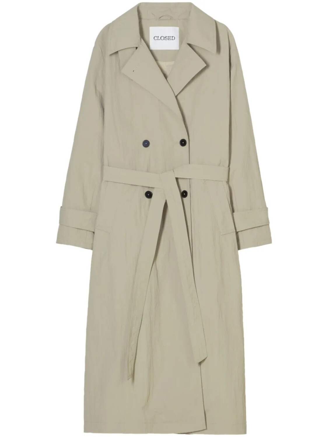 Closed тренч с поясом, нейтральный
Closed тренч с поясом, нейтральный