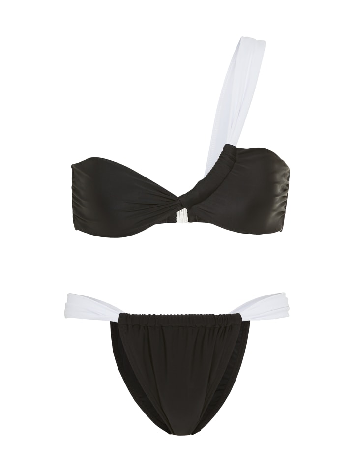 Верх бикини LSCN BY LASCANA, черно-белый
Верх бикини LSCN BY LASCANA, черно-белый