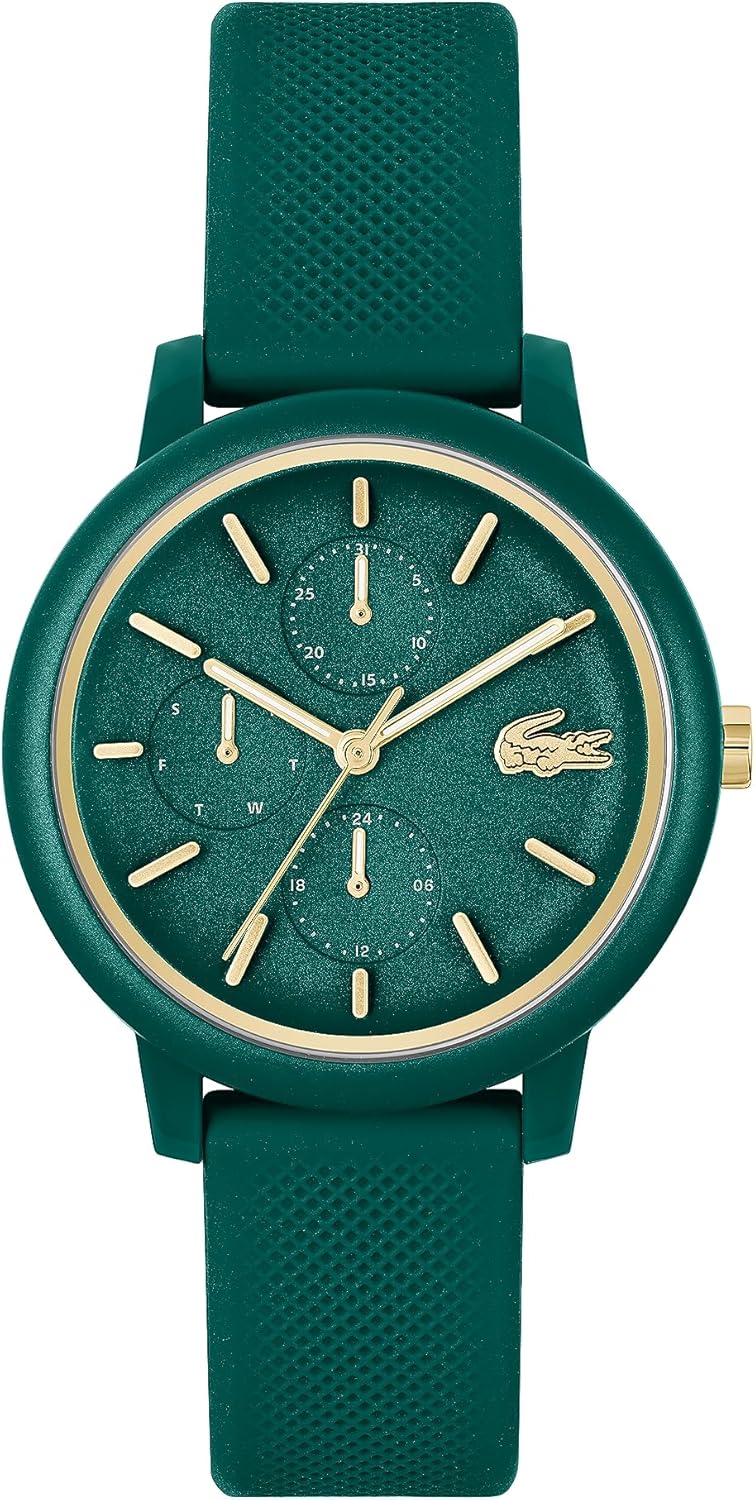 Lacoste 12.12 женские кварцевые многофункциональные часы, Green
Lacoste 12.12 женские кварцевые многофункциональные часы, Green