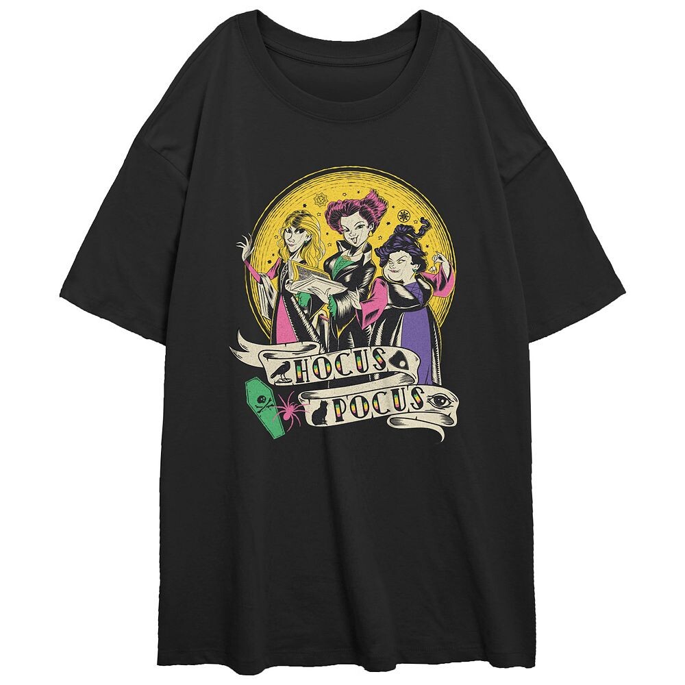 Огромная футболка с рисунком для подростков в стиле ретро Disney's Hocus Pocus Sanderson Sisters, черный
Огромная футболка с рисунком для подростков в стиле ретро Disney's Hocus Pocus Sanderson Sisters, черный