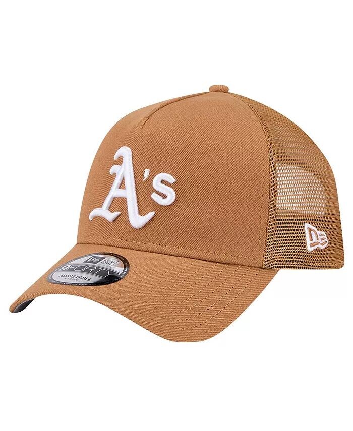 Мужская коричневая шапка Oakland Athletics A-Frame Trucker 9FORTY Adjustable New Era
Мужская коричневая шапка Oakland Athletics A-Frame Trucker 9FORTY Adjustable New Era