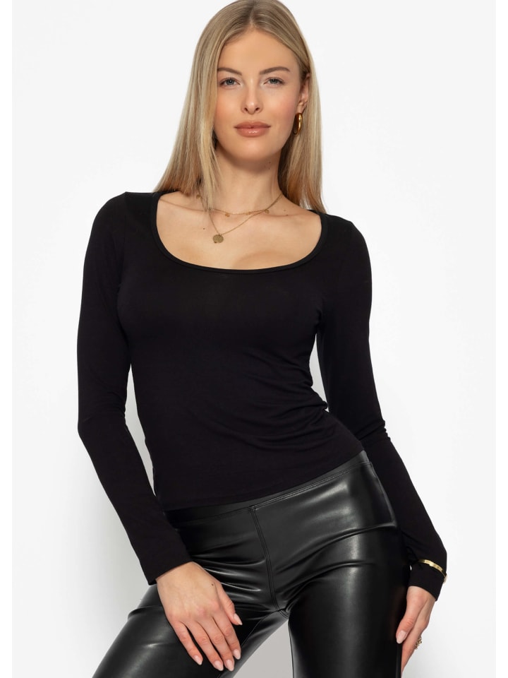 Топ SASSYCLASSY, черный 
Топ SASSYCLASSY, черный