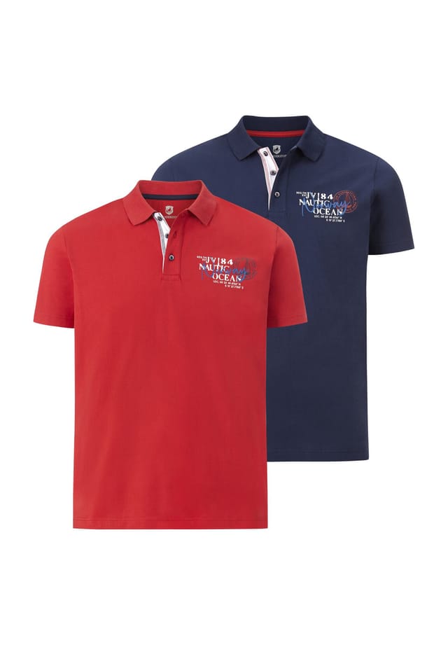 Двойная рубашка-поло dagfinn Jan Vanderstorm, красный
Двойная рубашка-поло dagfinn Jan Vanderstorm, красный