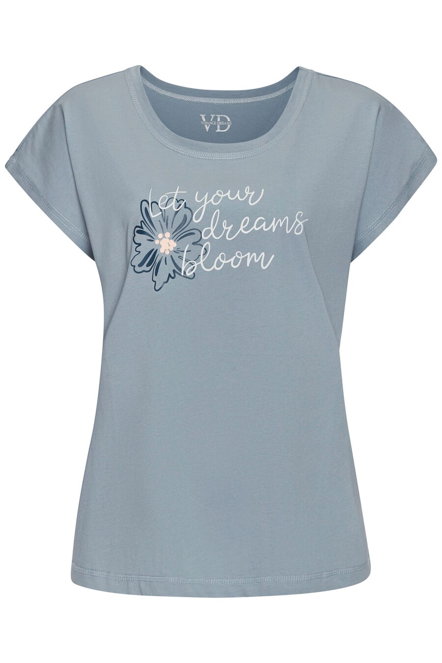 Пижамная рубашка VIVANCE Dreams, цвет marine blue/Sky blue
Пижамная рубашка VIVANCE Dreams, цвет marine blue/Sky blue