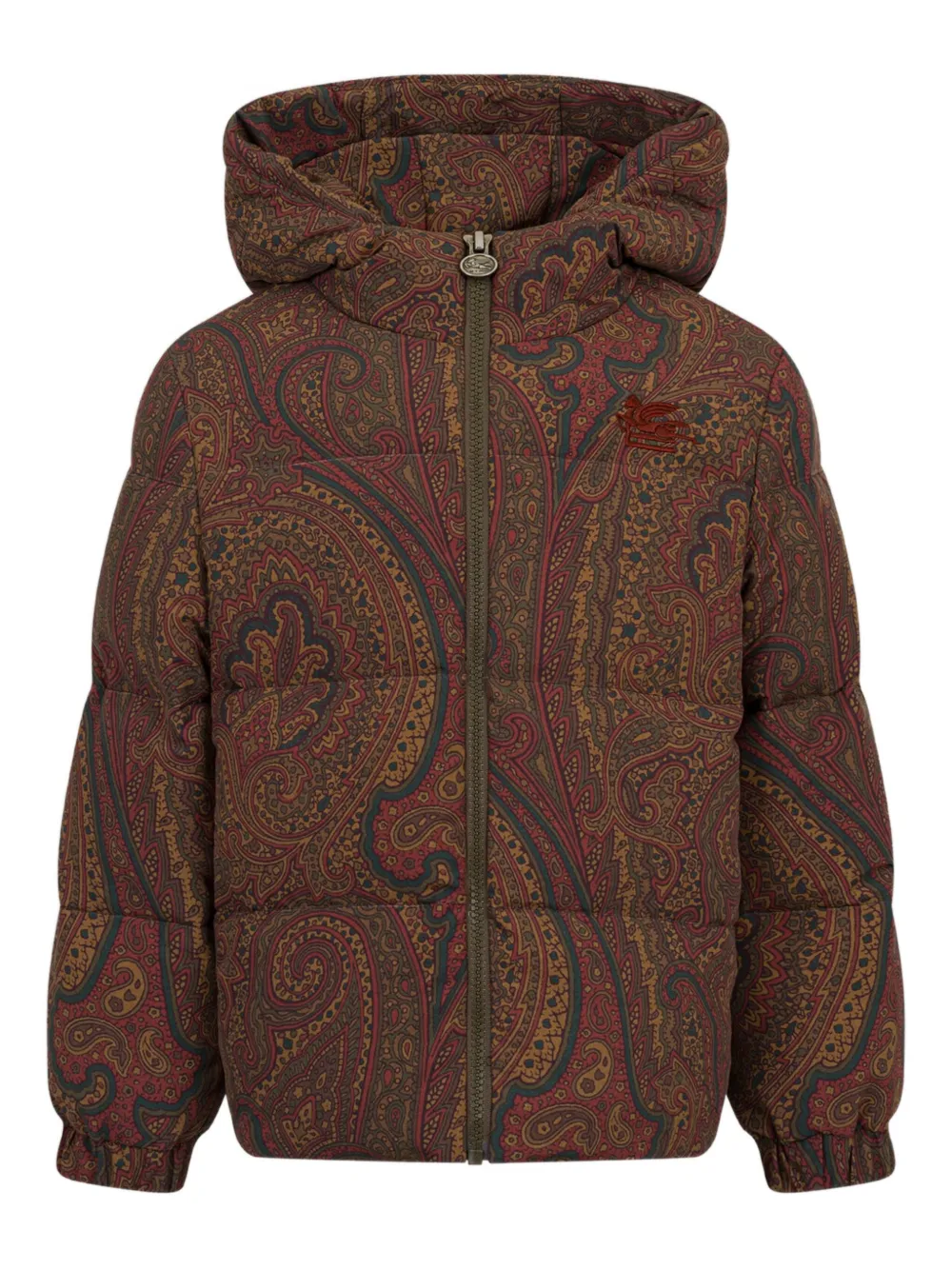 Пуховик с капюшоном и принтом пейсли ETRO KIDS, коричневый
Пуховик с капюшоном и принтом пейсли ETRO KIDS, коричневый