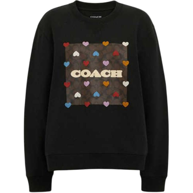 COACH Свитшот женский черный SS24
COACH Свитшот женский черный SS24