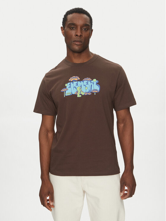 Футболка свободного кроя ELYZT00512 Element, коричневый
Футболка свободного кроя ELYZT00512 Element, коричневый