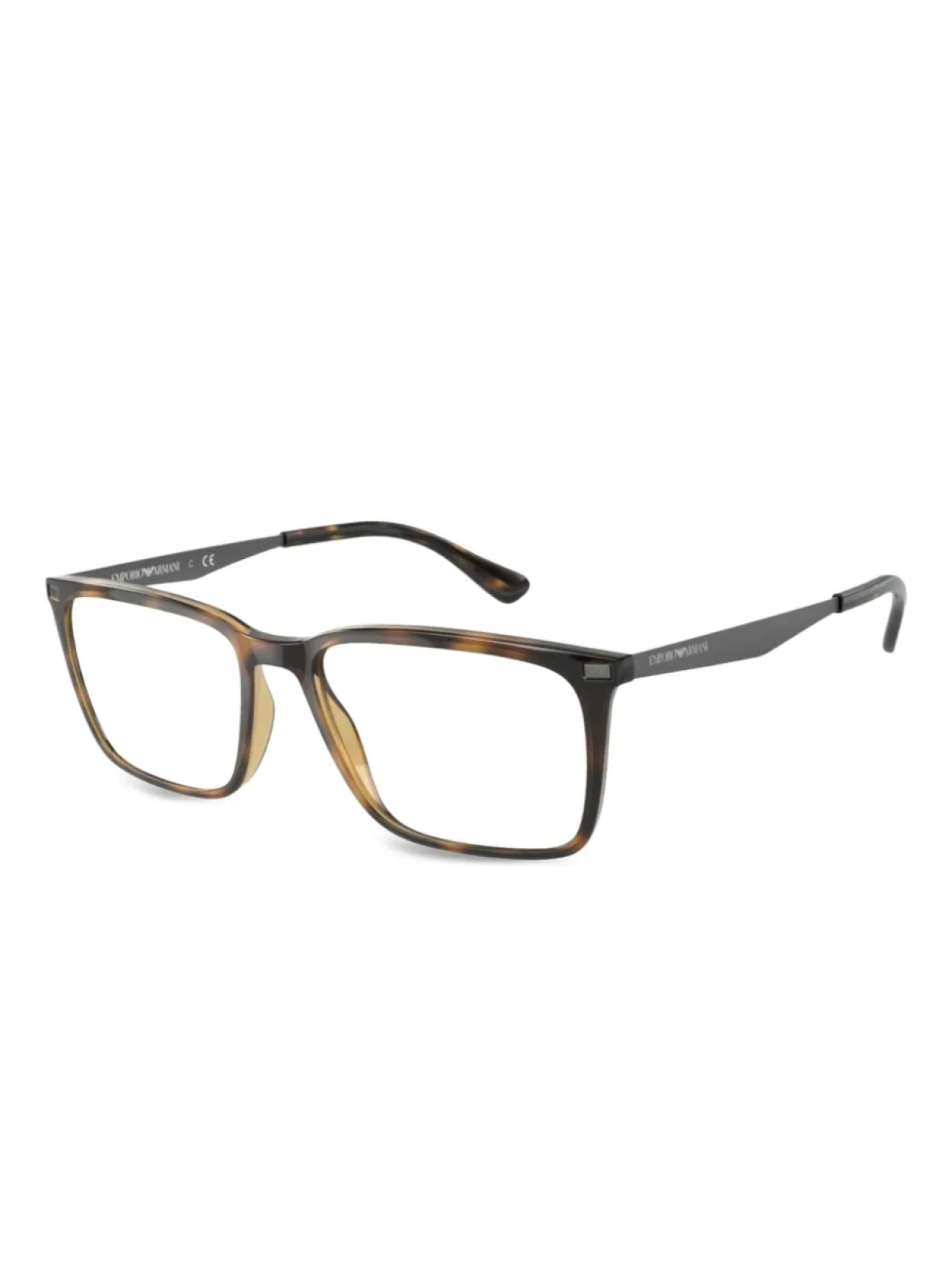 Очки Emporio Armani в прямоугольной оправе, коричневый
Очки Emporio Armani в прямоугольной оправе, коричневый