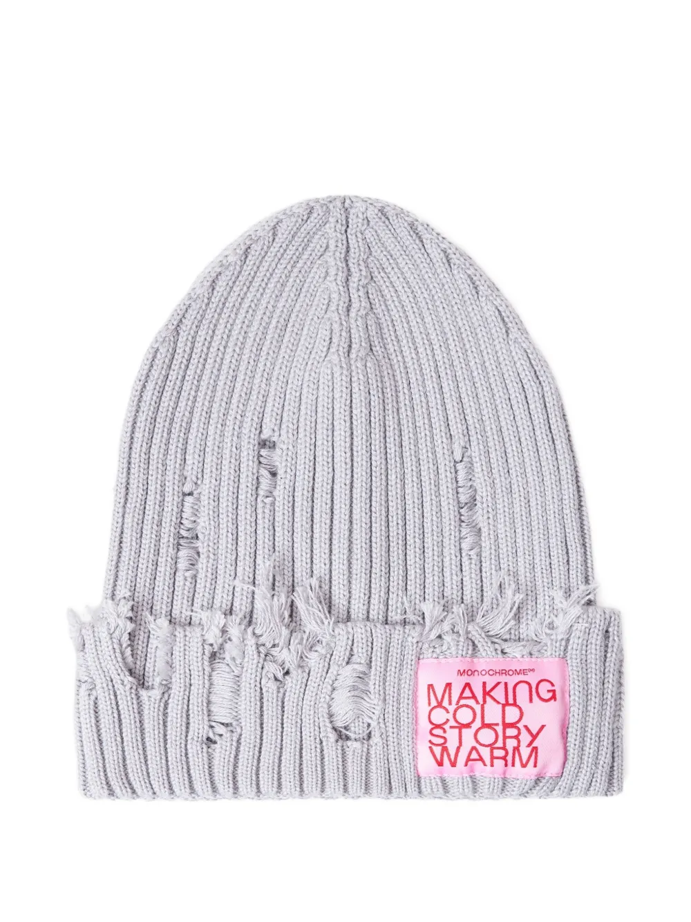 Шапка бини с эффектом потертости MONOCHROME, серый
Шапка бини с эффектом потертости MONOCHROME, серый