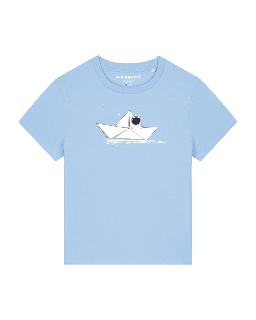 Рубашка Watapparel Astronaut in paper boat, светло-голубой
Рубашка Watapparel Astronaut in paper boat, светло-голубой