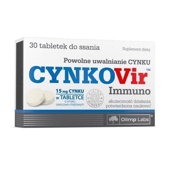Olimp Cynkovir Immuno иммуномодулятор, 30 шт.
Olimp Cynkovir Immuno иммуномодулятор, 30 шт.
