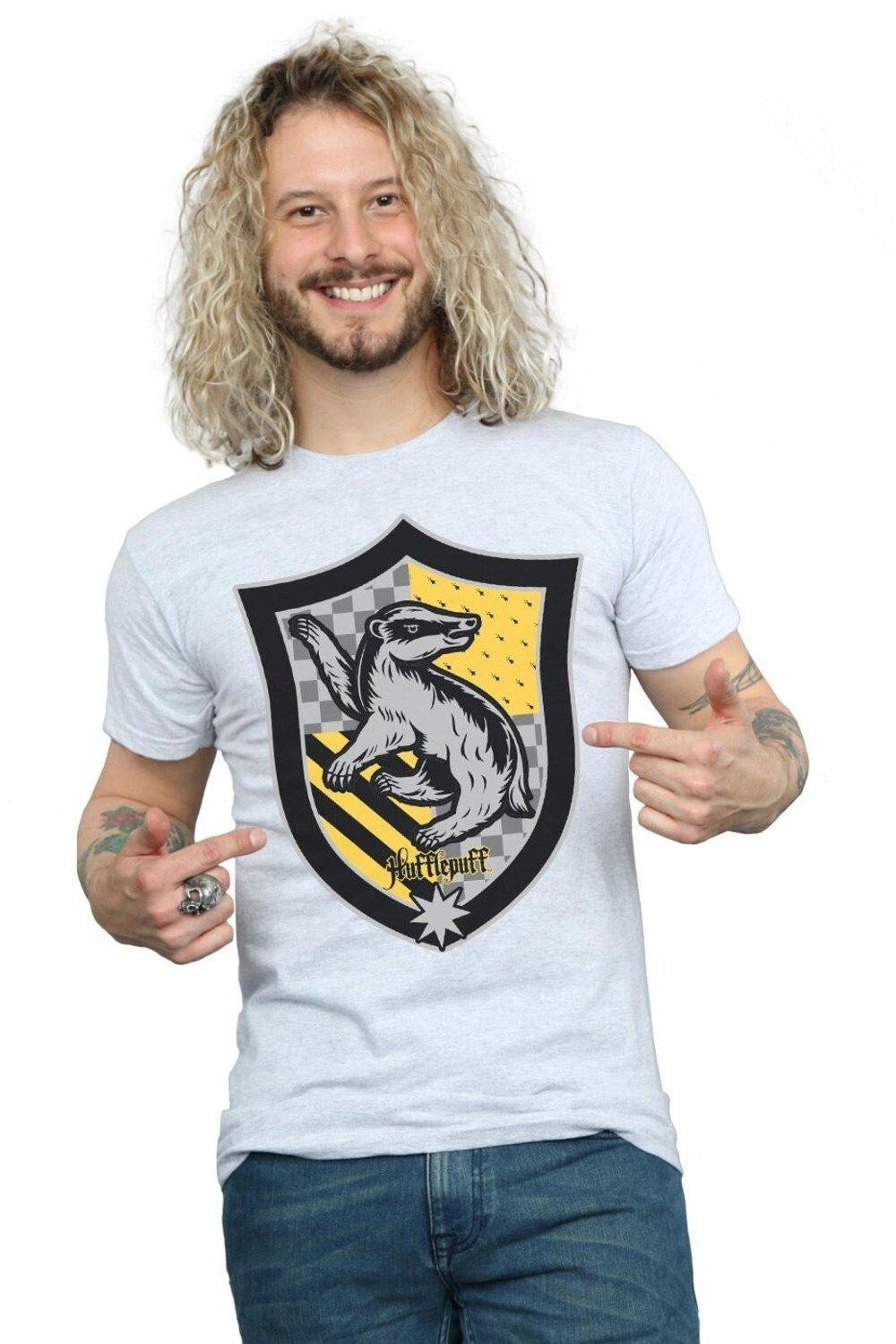 Плоская футболка с гербом Хаффлпаффа Harry Potter, серый
Плоская футболка с гербом Хаффлпаффа Harry Potter, серый