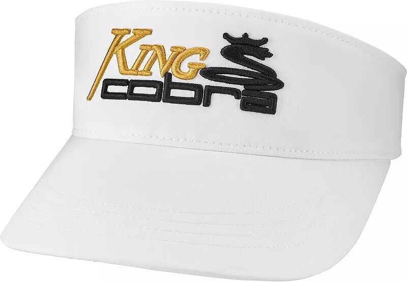 Мужской козырек для гольфа Puma King Cobra High Crown, белый
Мужской козырек для гольфа Puma King Cobra High Crown, белый