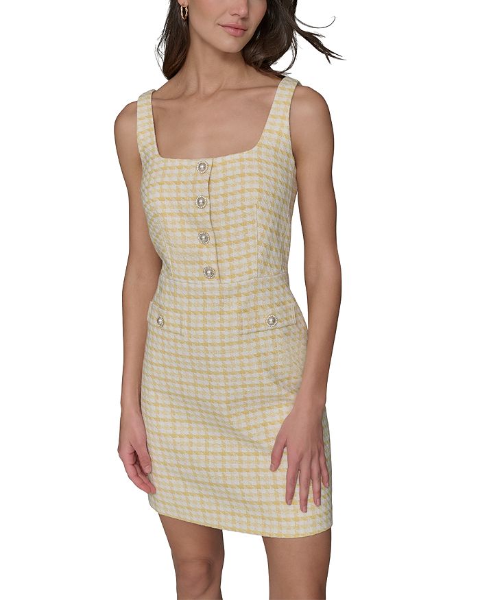 Платье из букле-твида с квадратным вырезом KARL LAGERFELD PARIS, желтый
Платье из букле-твида с квадратным вырезом KARL LAGERFELD PARIS, желтый