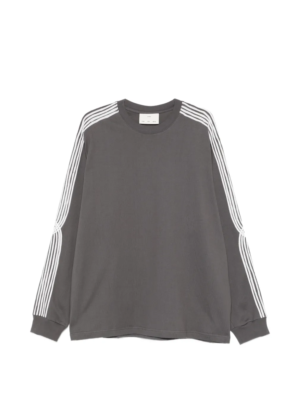 Свитер с полосатыми рукавами Song For The Mute, серый
Свитер с полосатыми рукавами Song For The Mute, серый