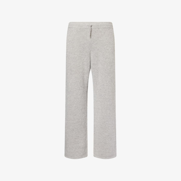 Брюки The Couture Club прямого кроя из буклированного трикотажа, серый
Брюки The Couture Club прямого кроя из буклированного трикотажа, серый