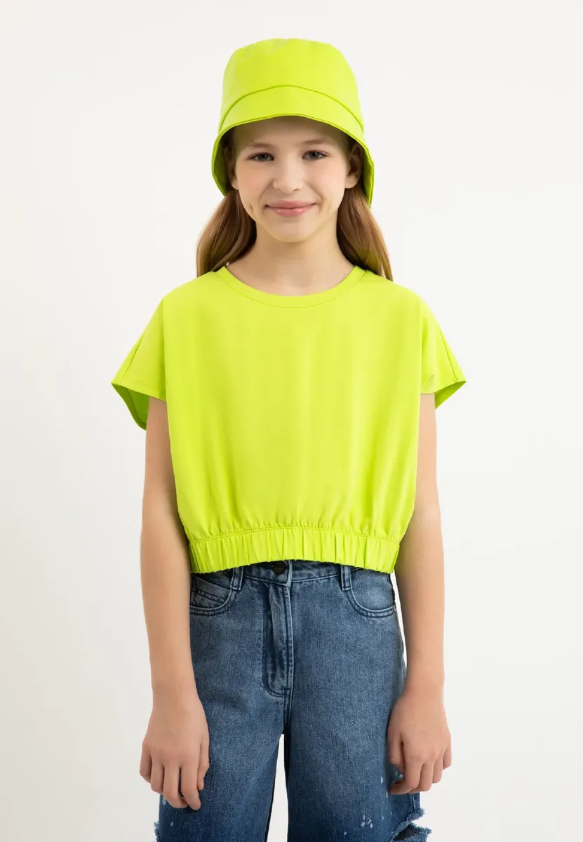 Майка Гулливер с круглым вырезом Gulliver, зеленый
Майка Гулливер с круглым вырезом Gulliver, зеленый