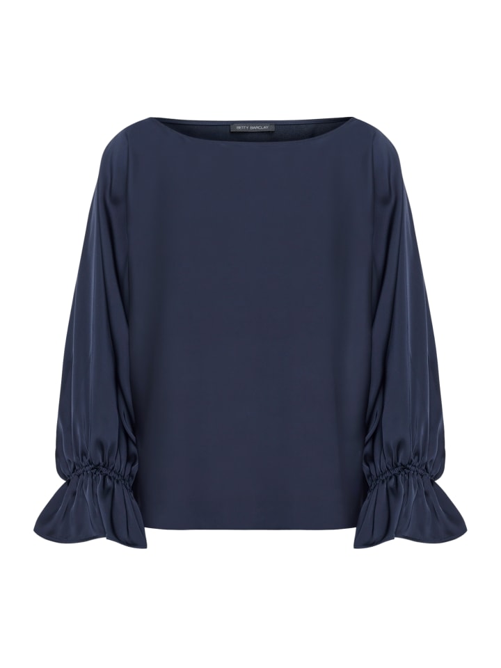 Атласная блузка с вырезом лодочка в цвете Ночное небо Betty Barclay
Атласная блузка с вырезом лодочка в цвете Ночное небо Betty Barclay