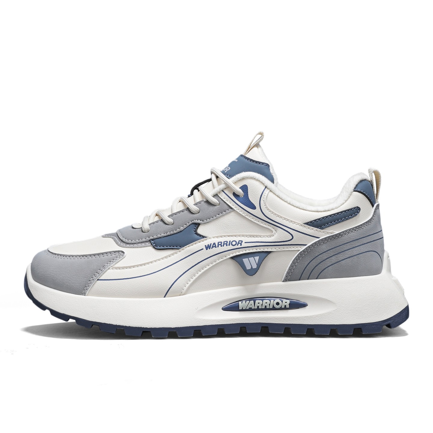 Кроссовки Casual Cushioning Balance Low top WARRIOR, бежевый серый синий (fleece-lined)
Кроссовки Casual Cushioning Balance Low top WARRIOR, бежевый серый синий (fleece-lined)