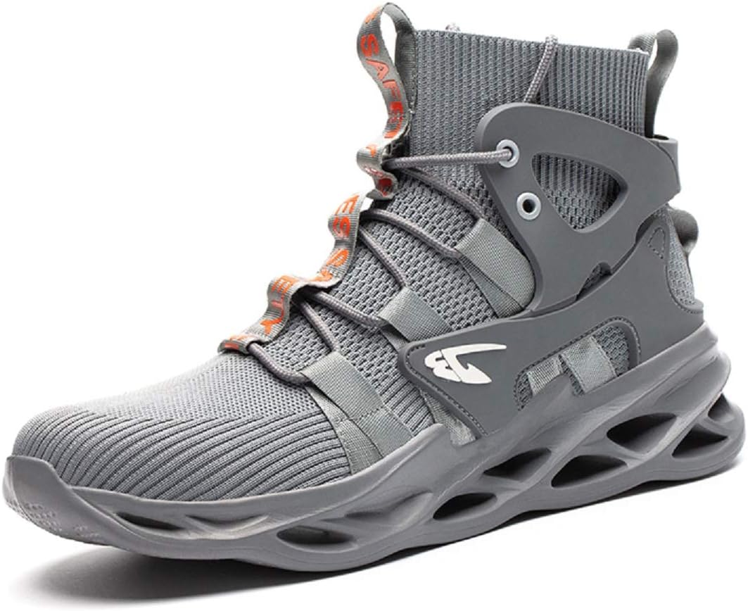 Ботинки с защитным носком Luolocsn для мужчин и женщин, легкие, дышащие, для промышленности и строительства, серый
Ботинки с защитным носком Luolocsn для мужчин и женщин, легкие, дышащие, для промышленности и строительства, серый