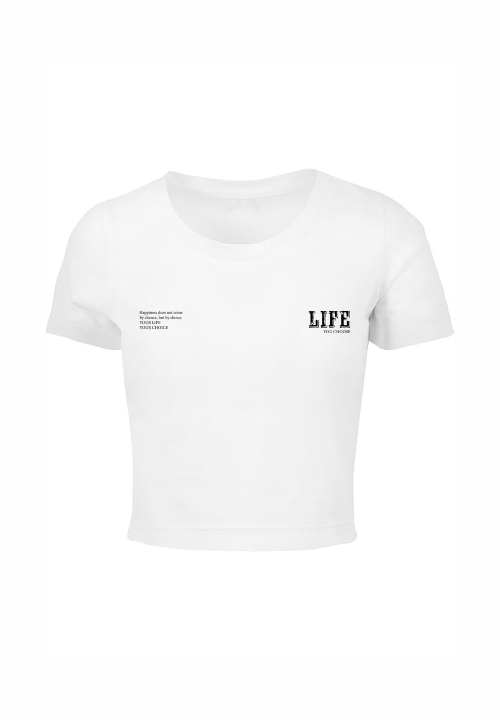 Футболка с принтом LIFE CROPPED Merchcode, белый
Футболка с принтом LIFE CROPPED Merchcode, белый