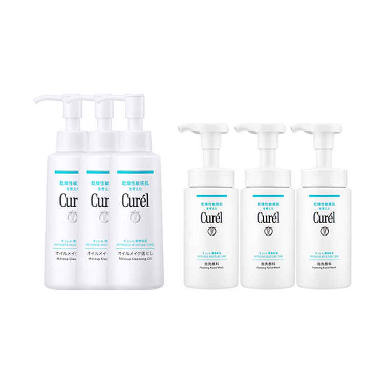 Очищающее масло KERUN увлажняющее средство для умывания набор для ухода за кожей очищение 150мл+150мл Curél
Очищающее масло KERUN увлажняющее средство для умывания набор для ухода за кожей очищение 150мл+150мл Curél