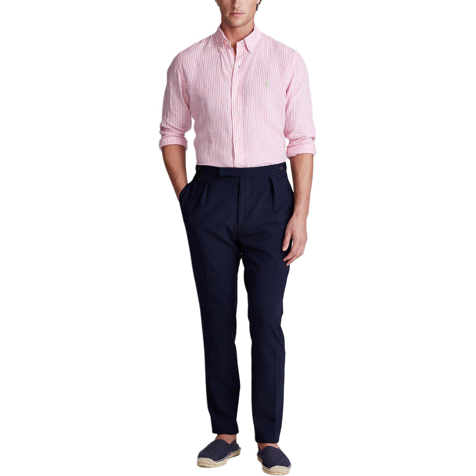 Polo Ralph Lauren Мужская розовая рубашка
Polo Ralph Lauren Мужская розовая рубашка