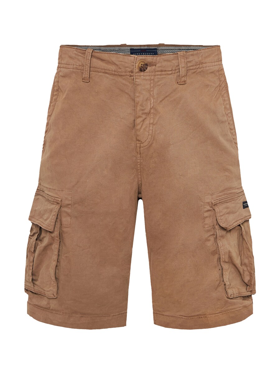 Обычные брюки-карго Funky Buddha, коричневый
Обычные брюки-карго Funky Buddha, коричневый