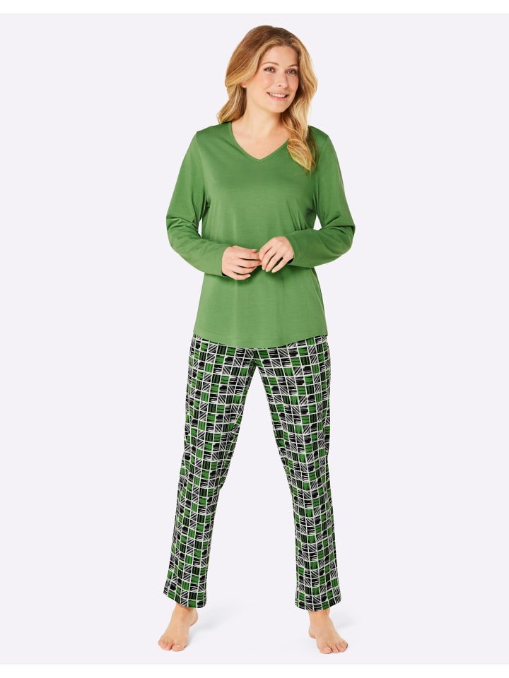 WITT WEIDEN Пижама в клетку яблочно-черного цвета
WITT WEIDEN Пижама в клетку яблочно-черного цвета