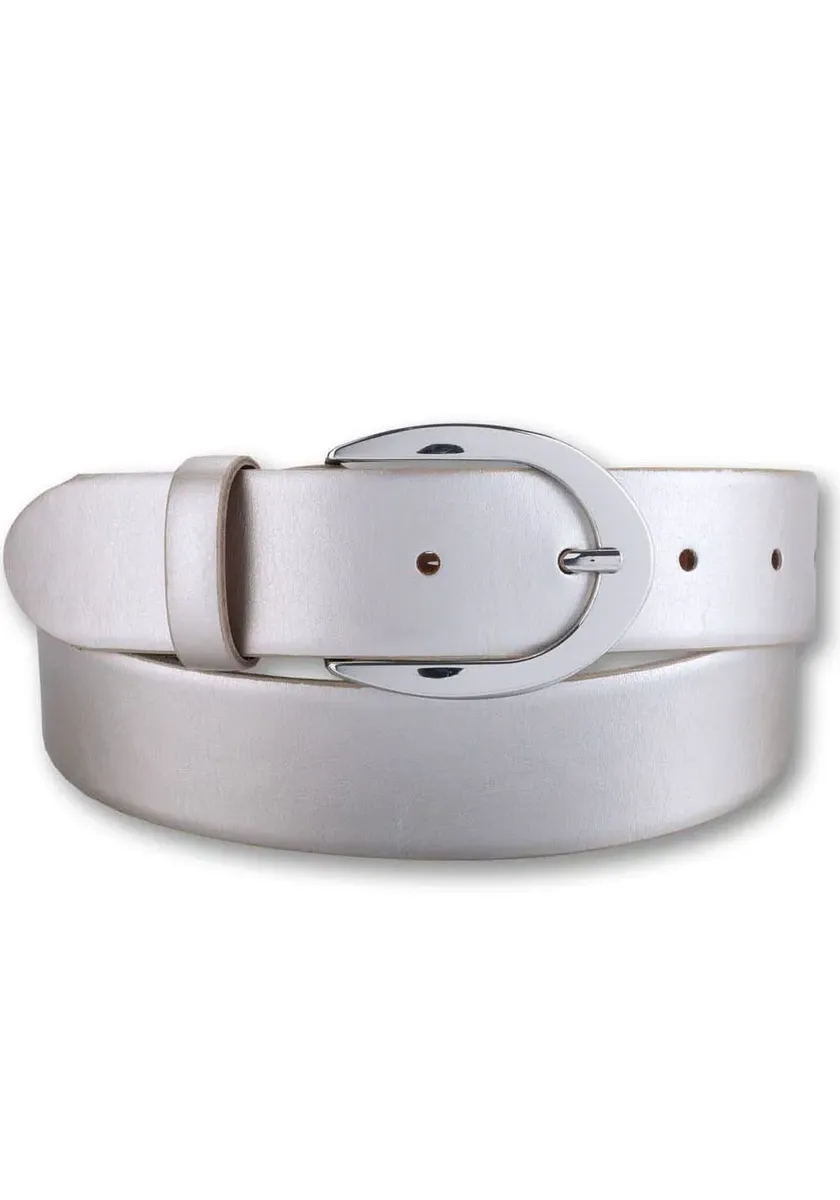 Кожаный ремень BERND GÖTZ, серебристый
Кожаный ремень BERND GÖTZ, серебристый